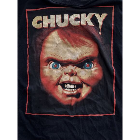 Chucky Scary Movie Medium Mens T Shirt Horror Graphic T Shirt - Picture 3 of 4